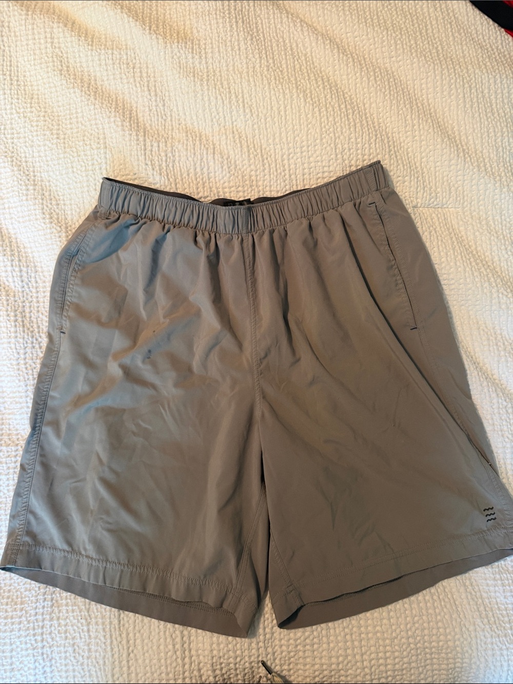 Free  Fly unlined Light Gray Athletic Shorts